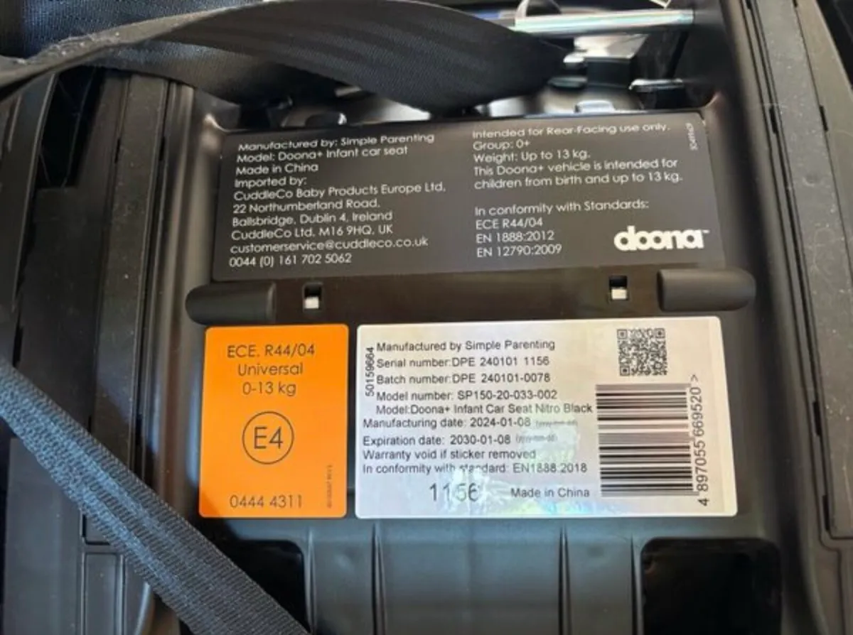 DOONA Car seat Stroller Expires 2030 Brand New - Image 2