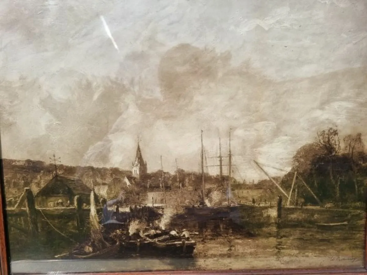 Large vintage print - William Rodman & Co Belfast - Image 2