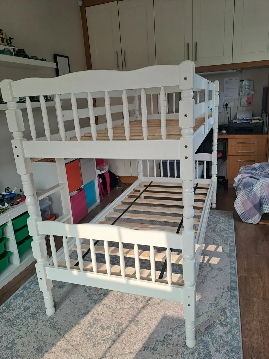 White single Bunk Beds - Image 1