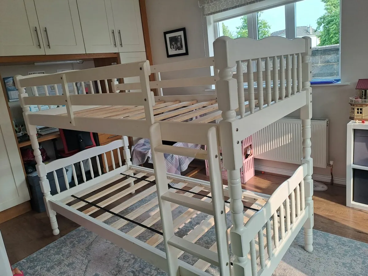 White single Bunk Beds - Image 3