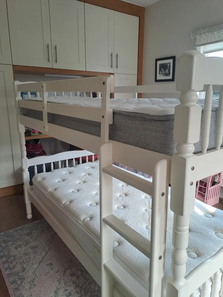 White single Bunk Beds - Image 4