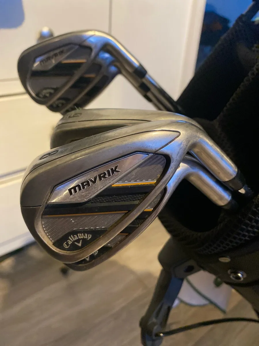 Callaway mavrik irons - Image 1