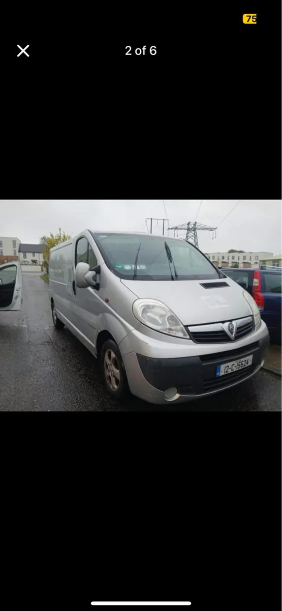 2012 vauxhall vivaro lwb van - Image 2