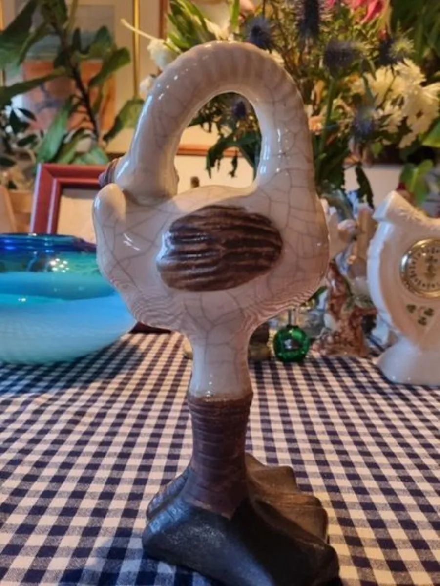 Funny Pottery Figure of a Duck - Image 2