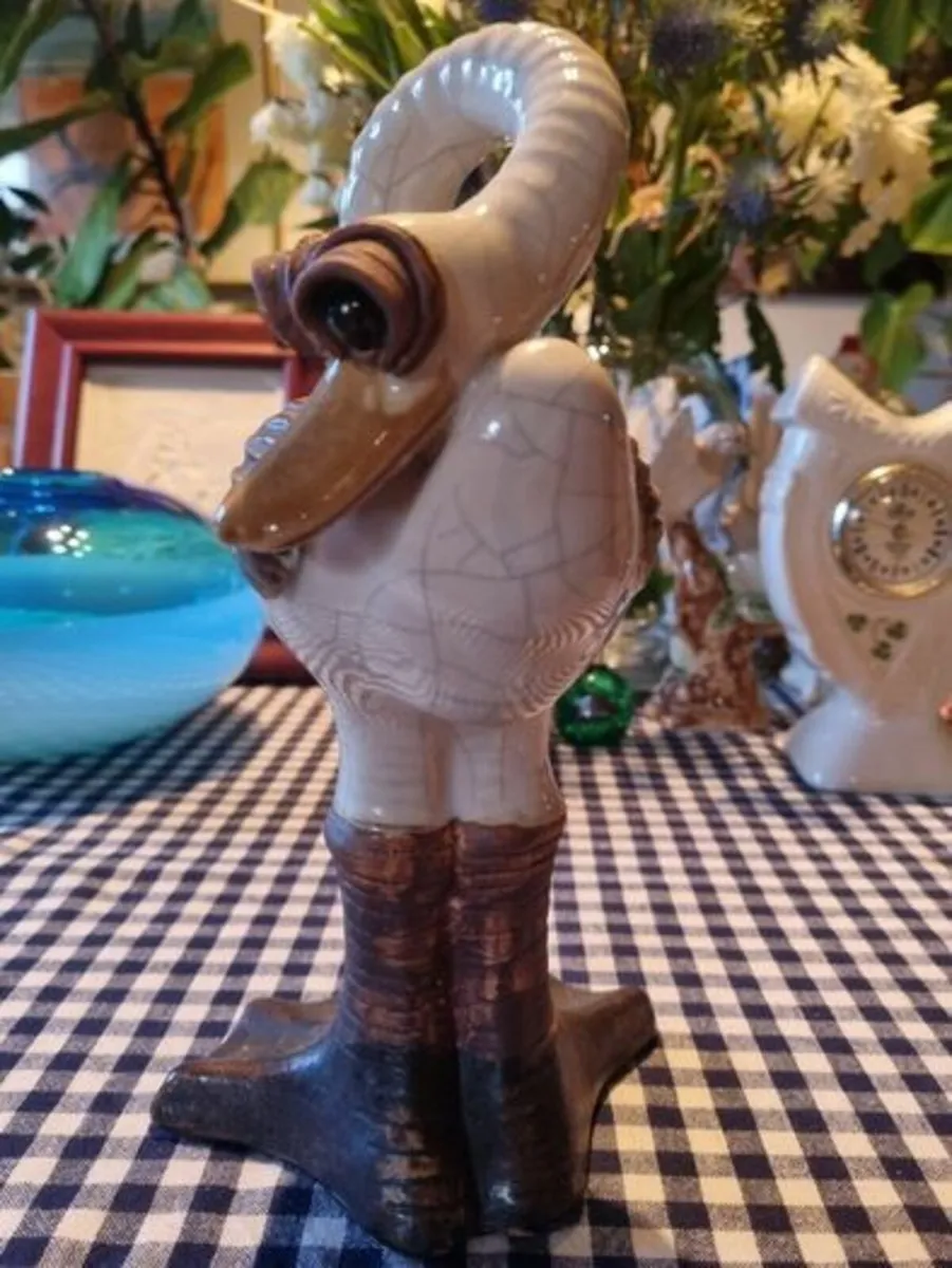 Funny Pottery Figure of a Duck - Image 3
