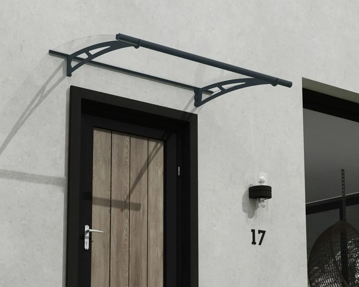 Door Canopy - High Impact Clear Acrylic Roof - 2 Sizes - For Homes & Modular Builds - Nationwide Delivery Across Ireland - Image 4