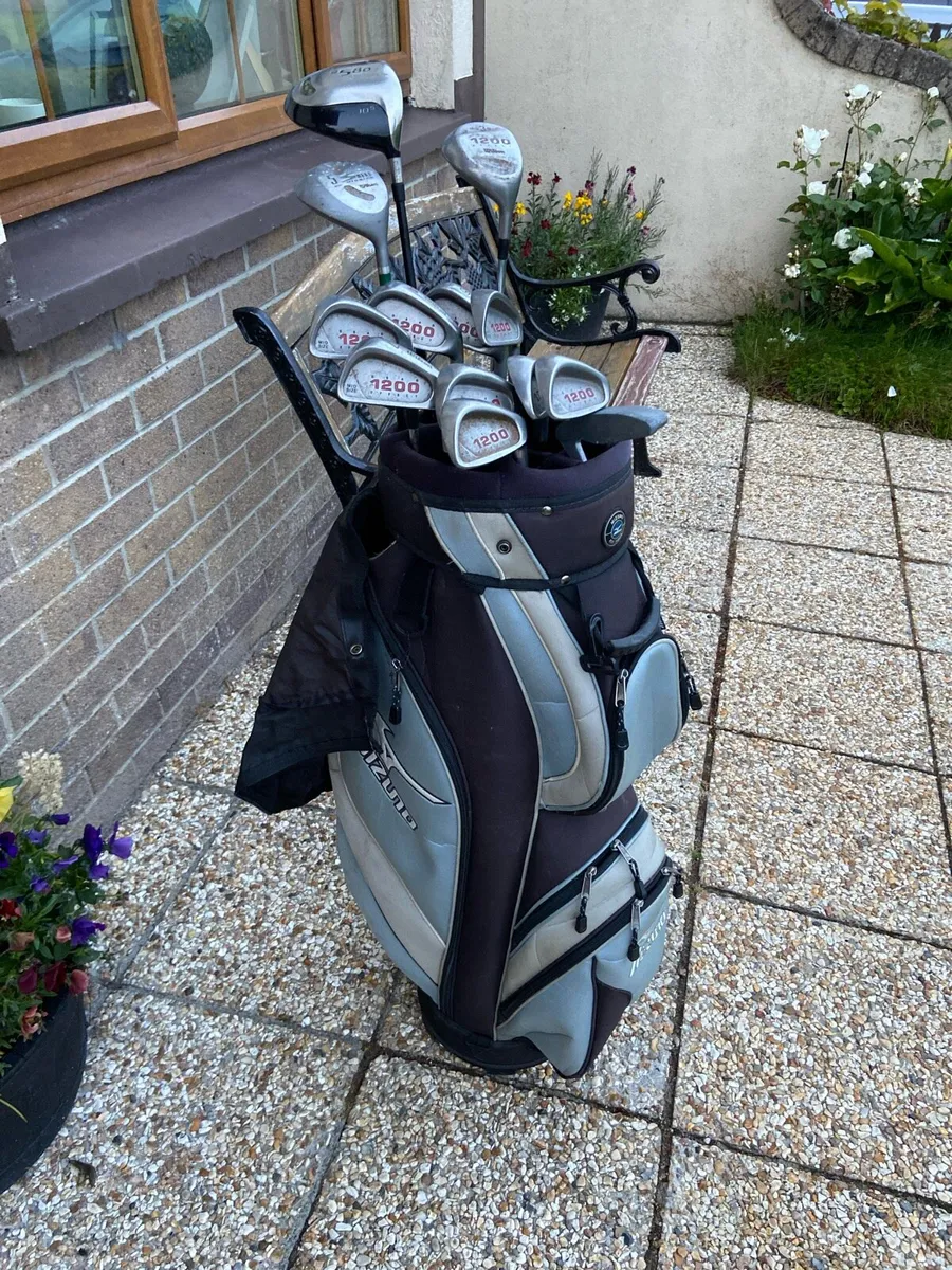 Golf. Clubs. &.  Bag - Image 1