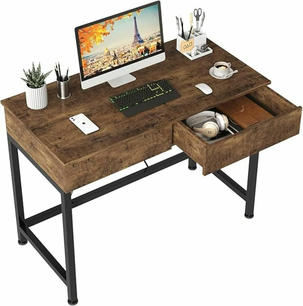 Computer Desk Drawers Dressing Table Vanity Desk - Image 3