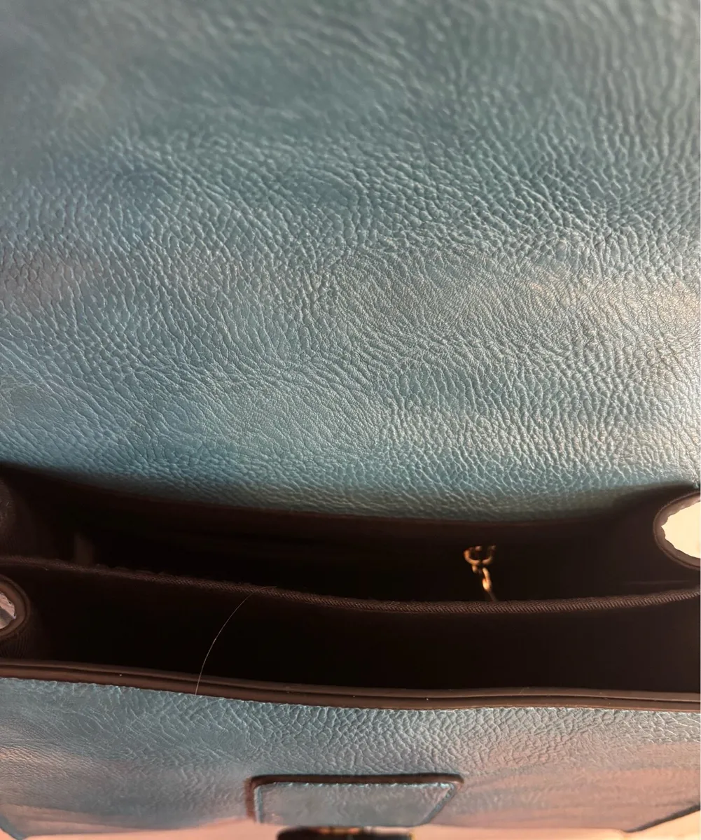 Turquoise handbag - Image 4