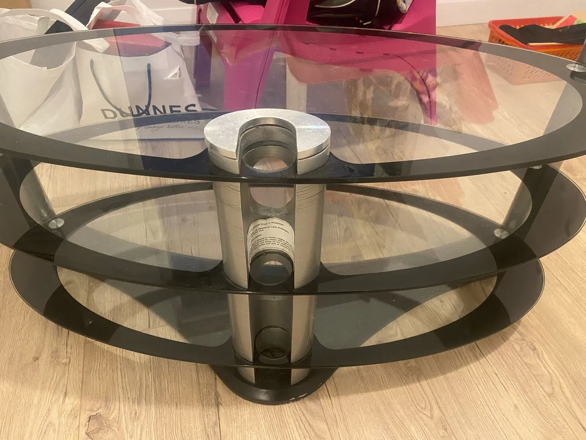 Glass TV Stand (FREE) - Image 2
