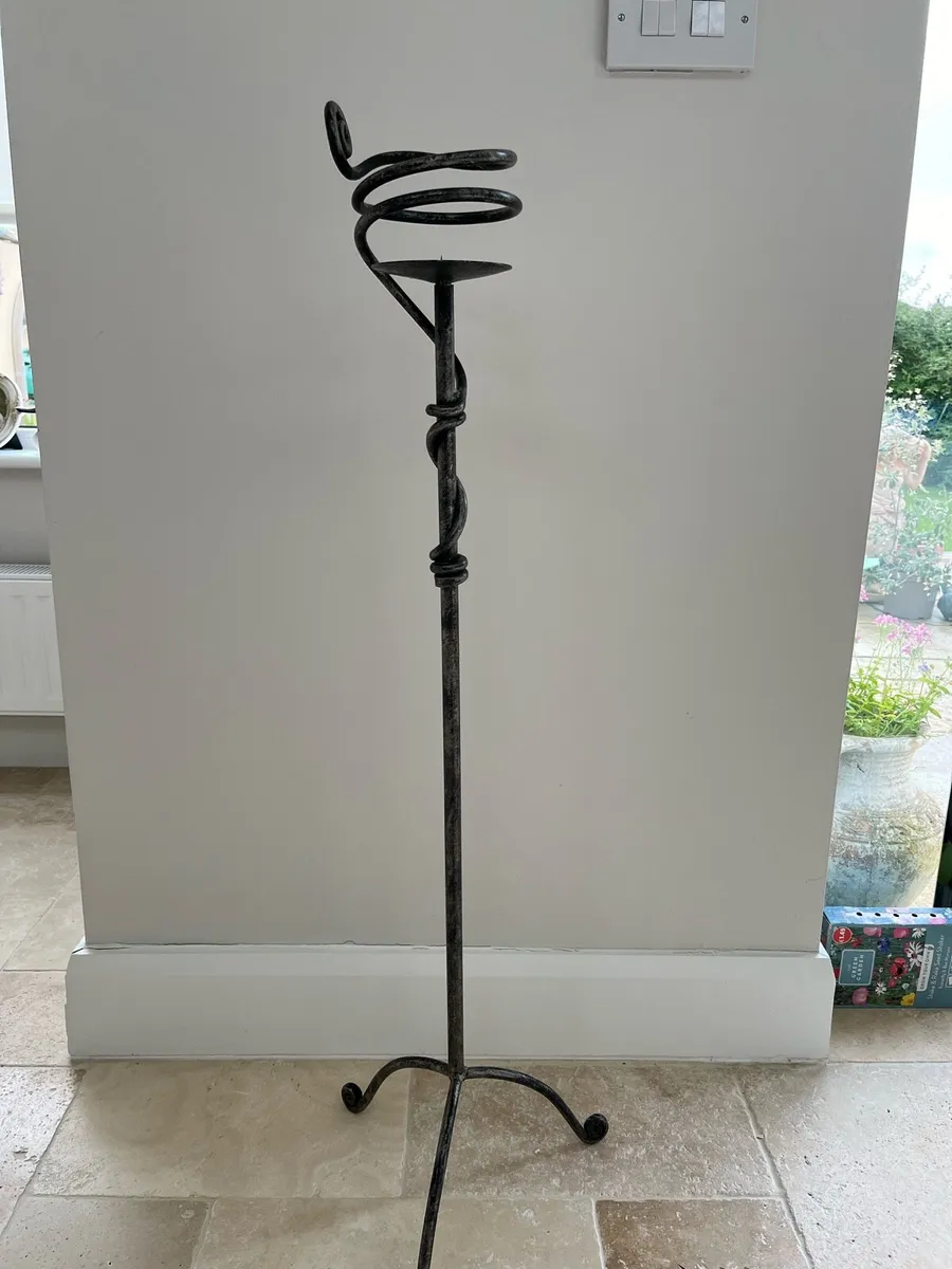 Ornate indoor/outdoor Candle Holder - Image 2