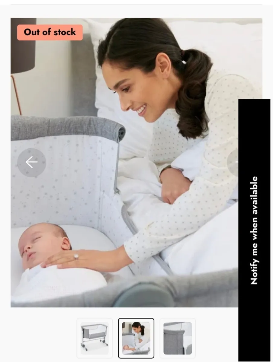 Baby elegance be by me crib - Image 2