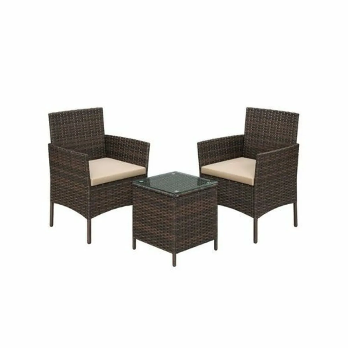 Garden Furniture Set 3 Pieces - Image 1