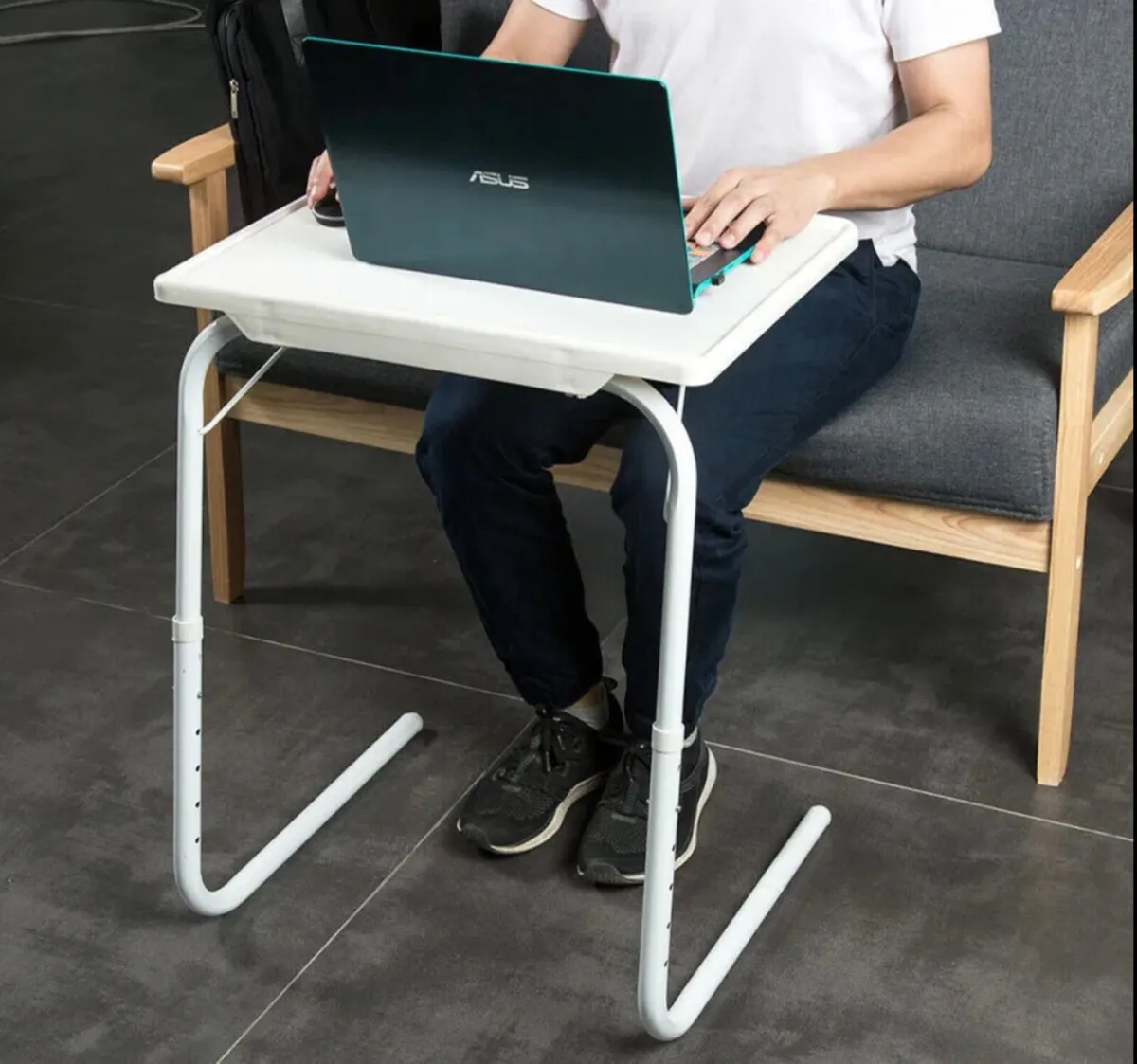 Adjustable Laptop Table Portable Lightweight Desk - Image 1