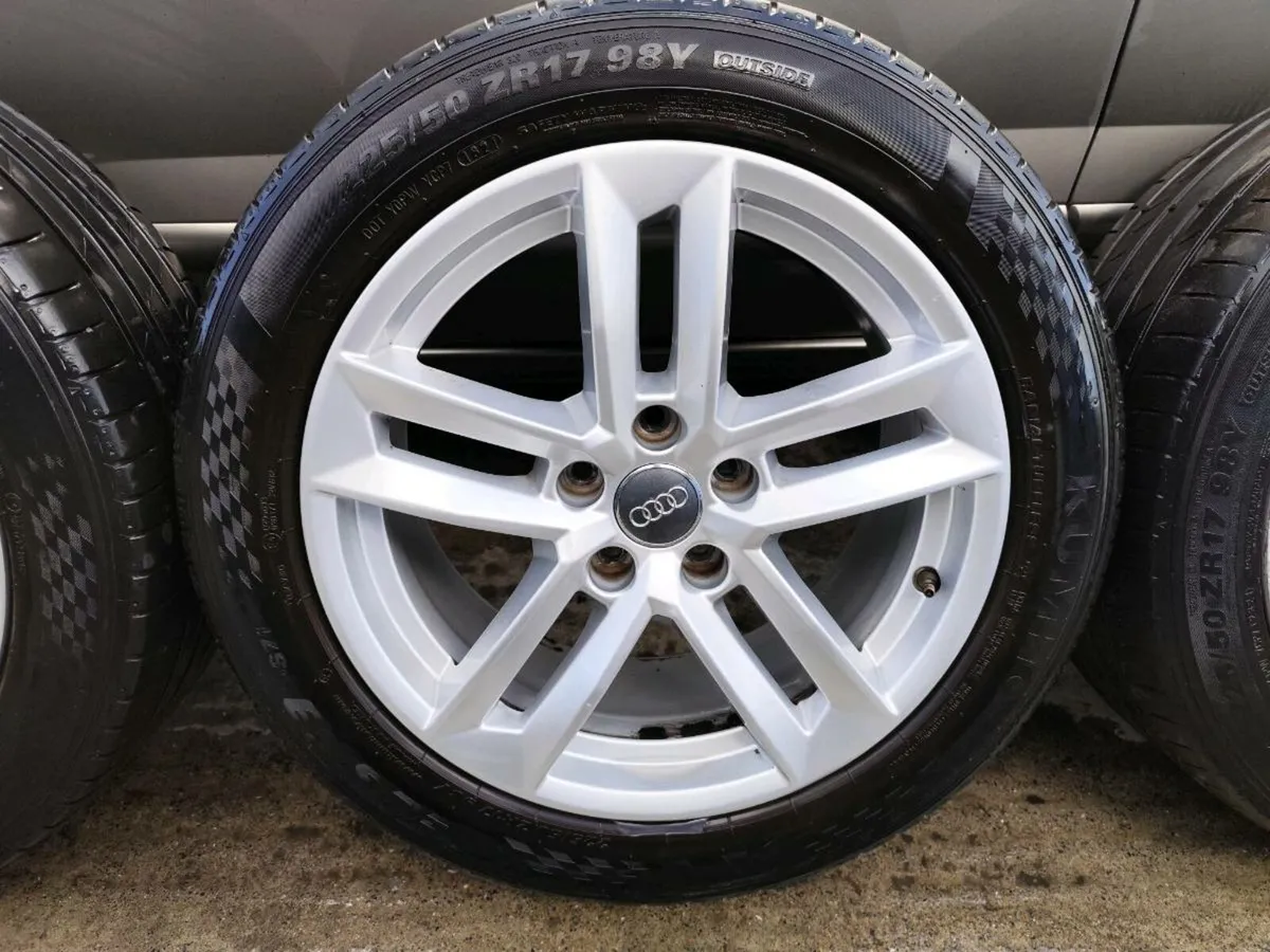 17" Audi alloy wheels. - Image 3