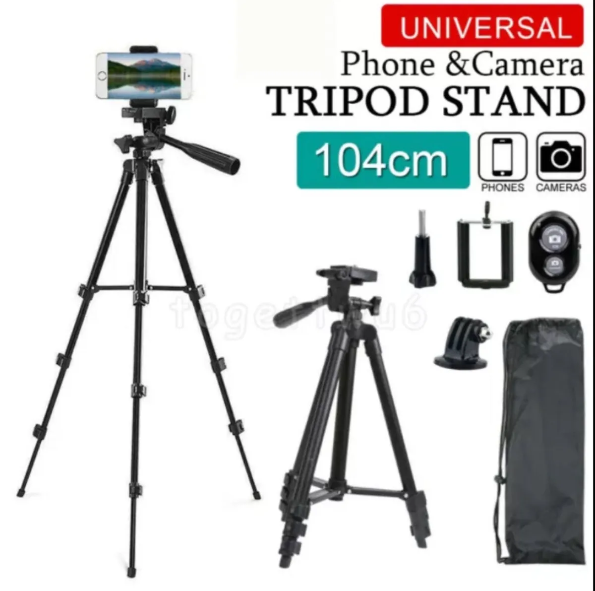 Universal Tripod Stand for Camera Phone etc NEW - Image 1