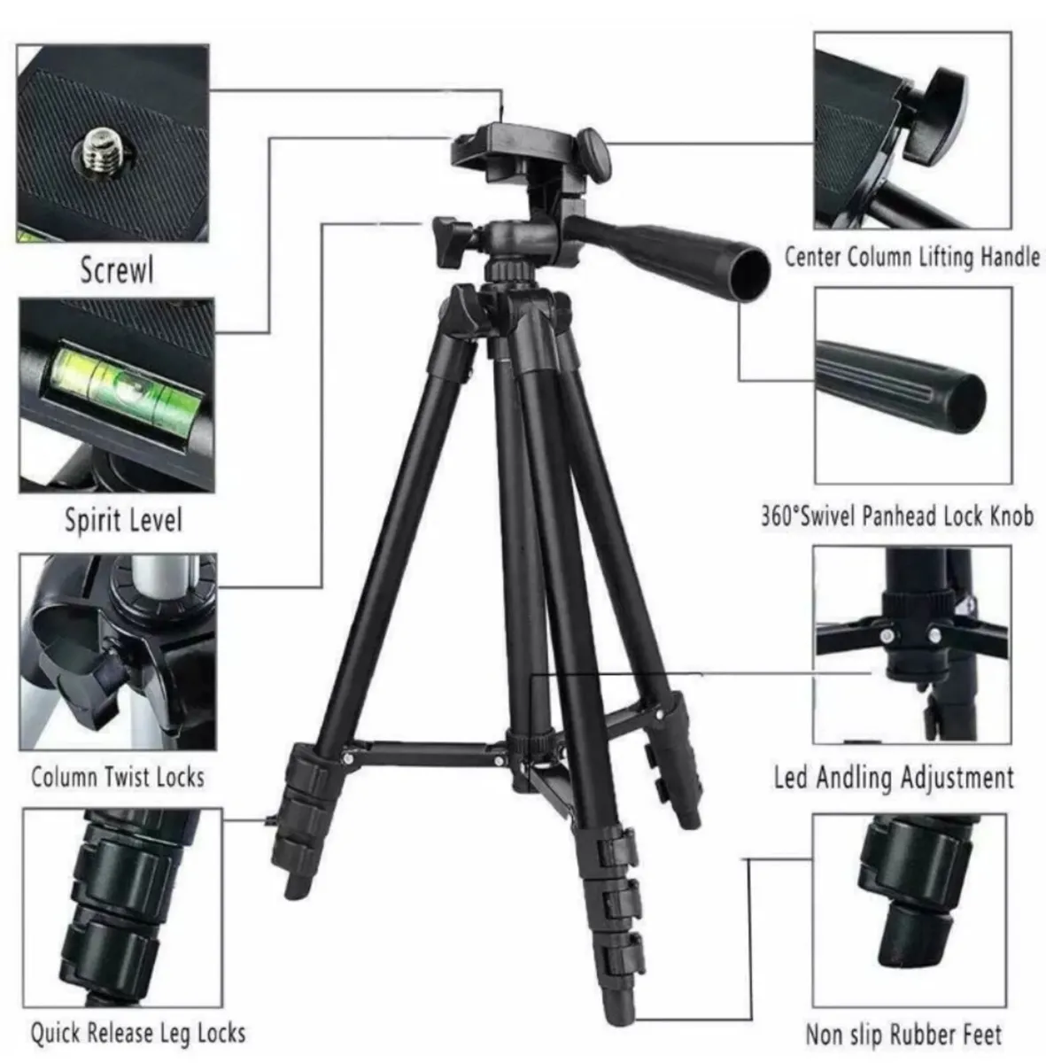 Universal Tripod Stand for Camera Phone etc NEW - Image 3