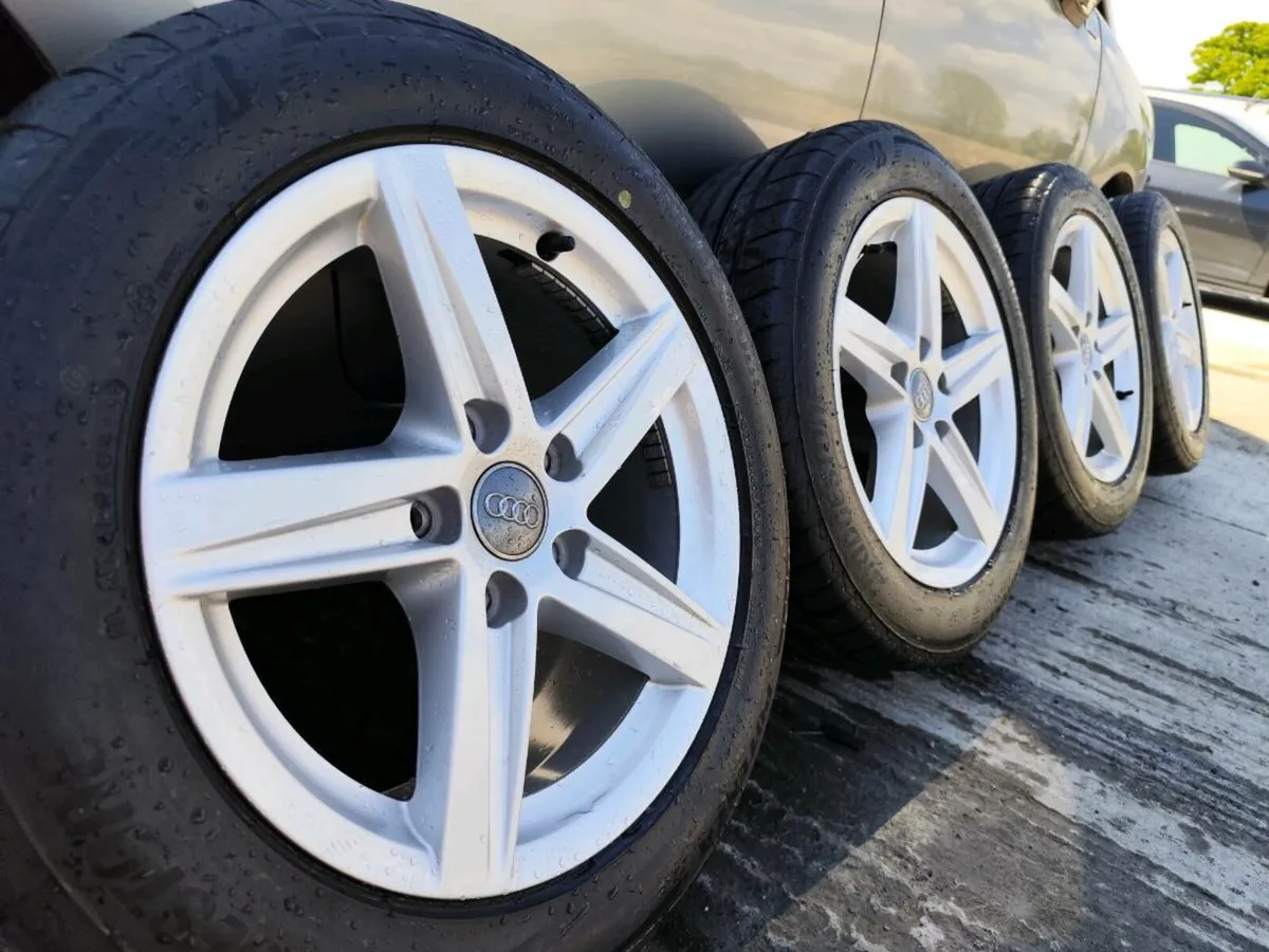 Audi alloy wheels - Image 1