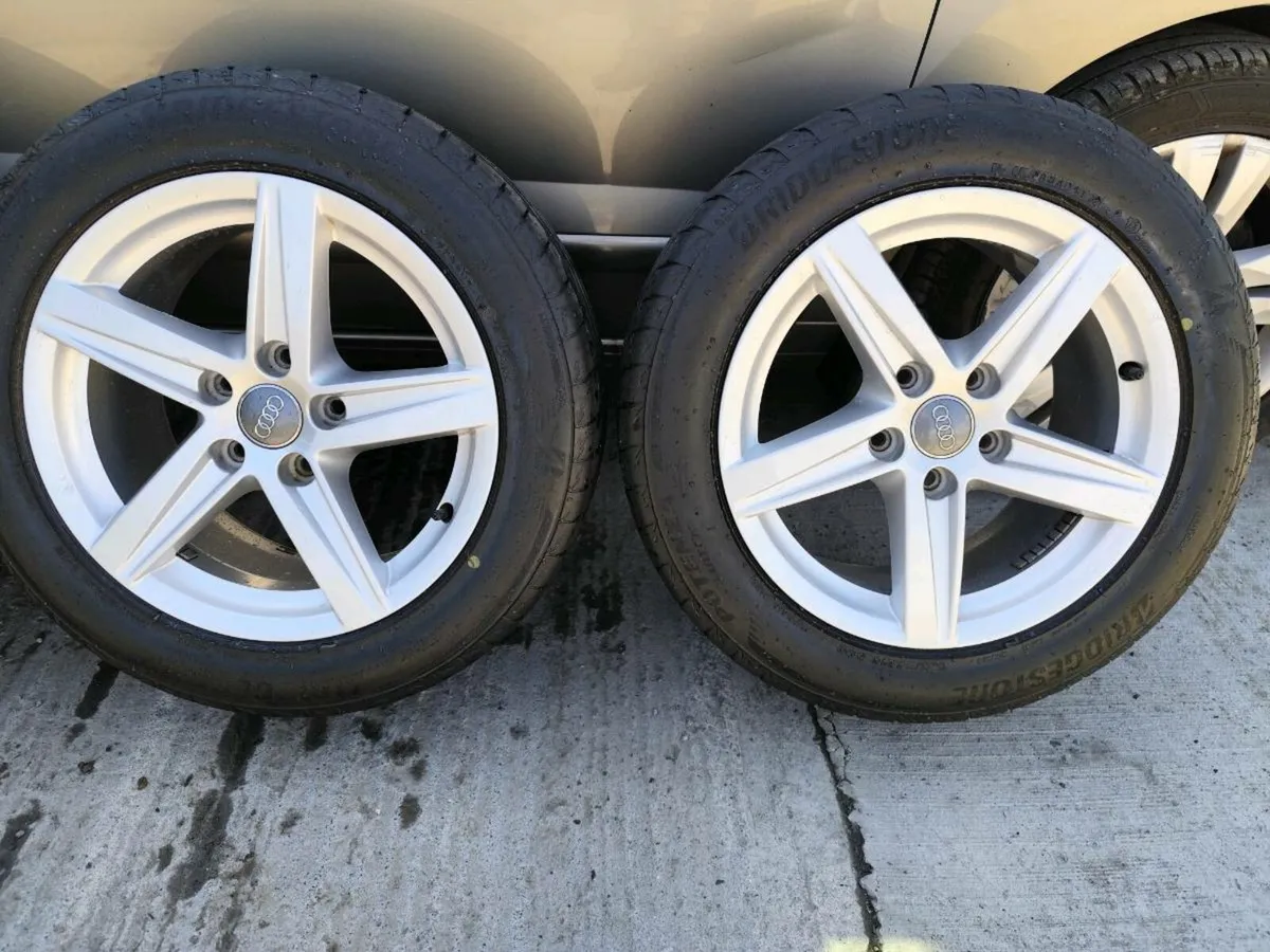 Audi alloy wheels - Image 2