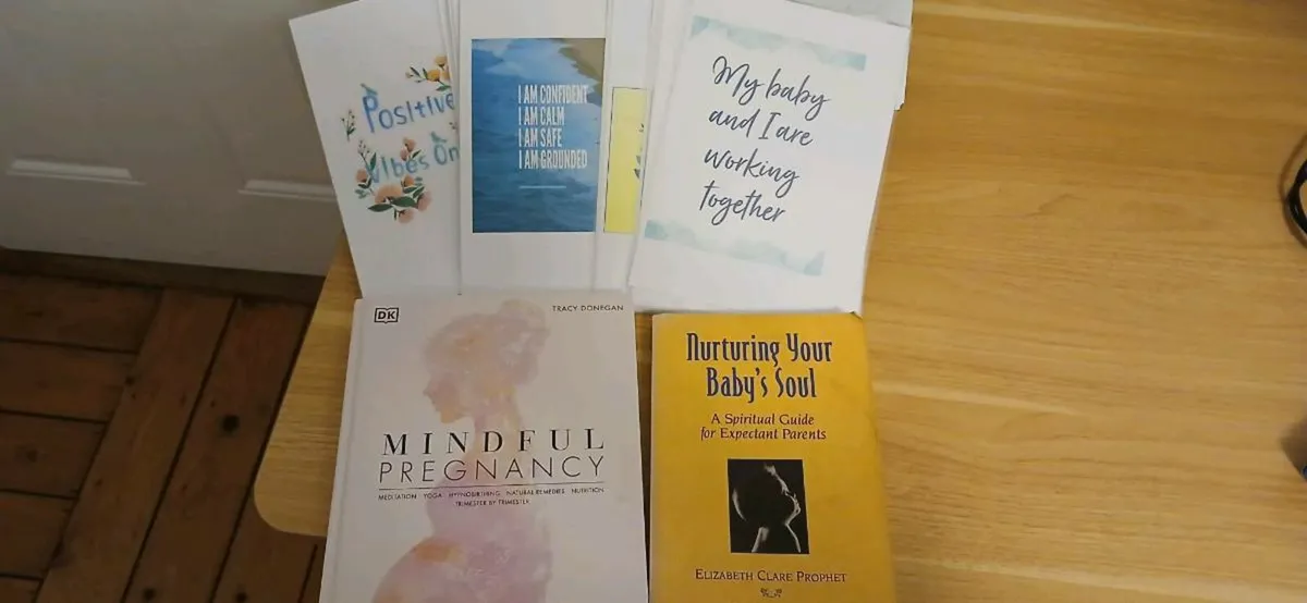 Birth books and Affirmation cards