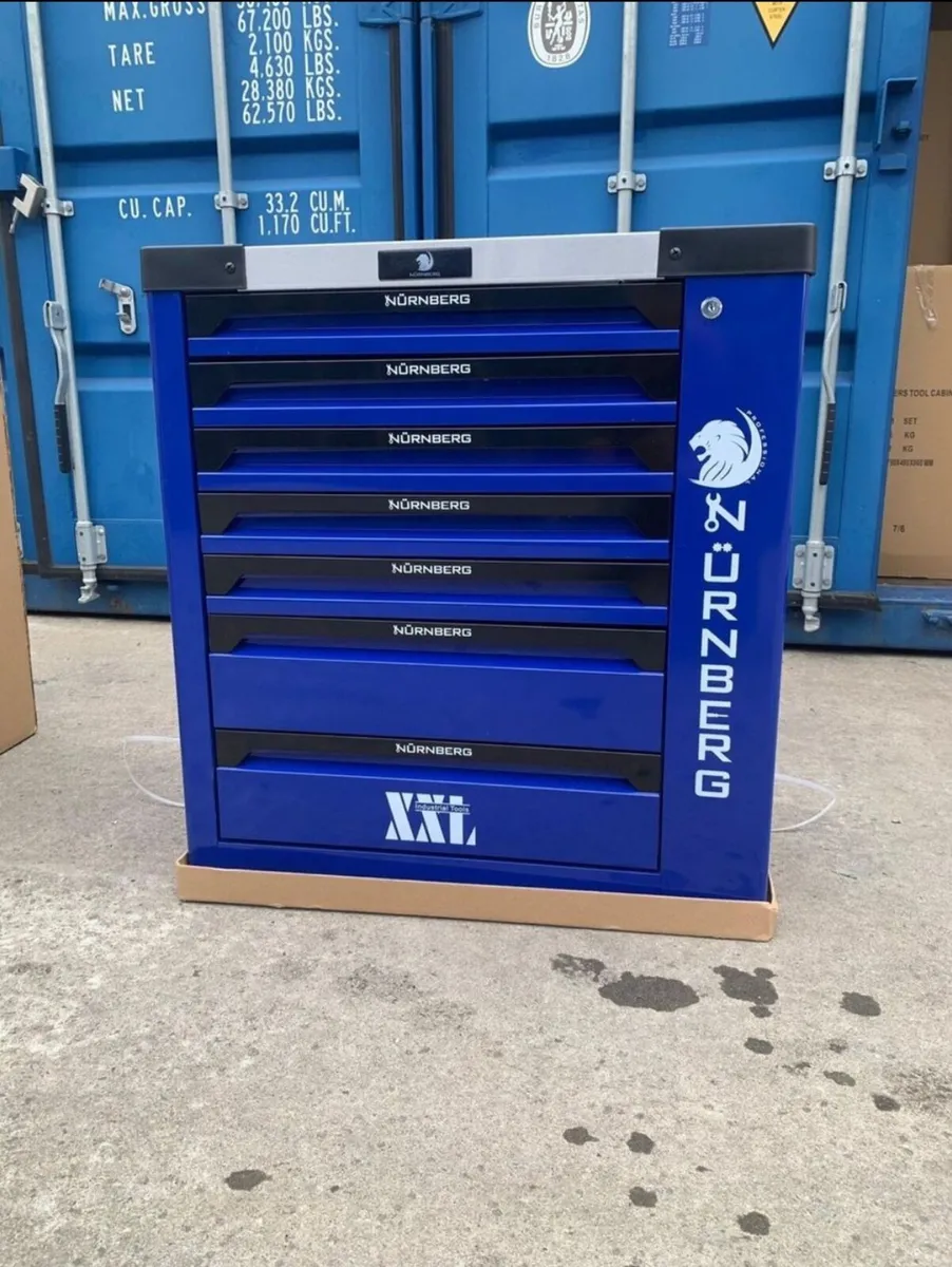 🔧🔩 ** Limited Edition 7-Drawer Toolbox with Full - Image 1