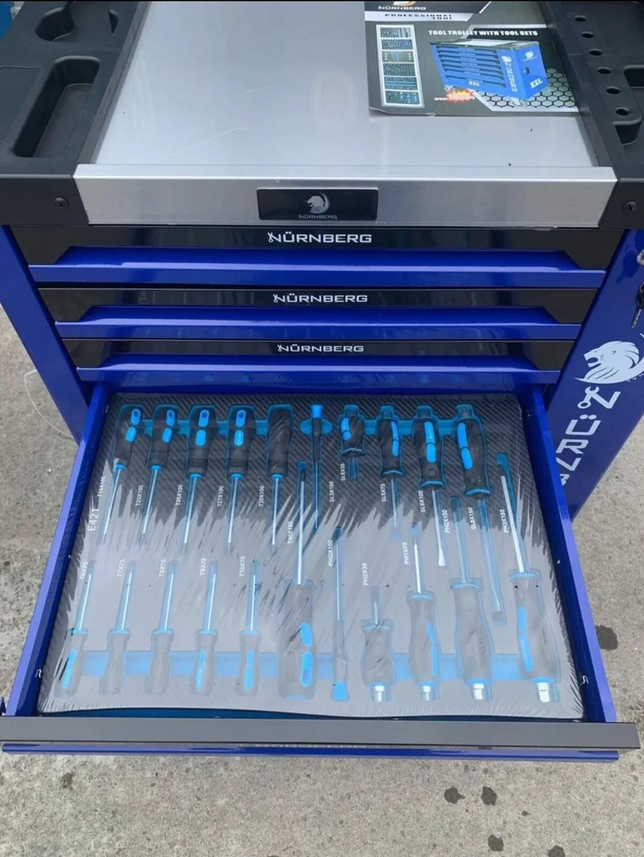 🔧🔩 ** Limited Edition 7-Drawer Toolbox with Full - Image 4