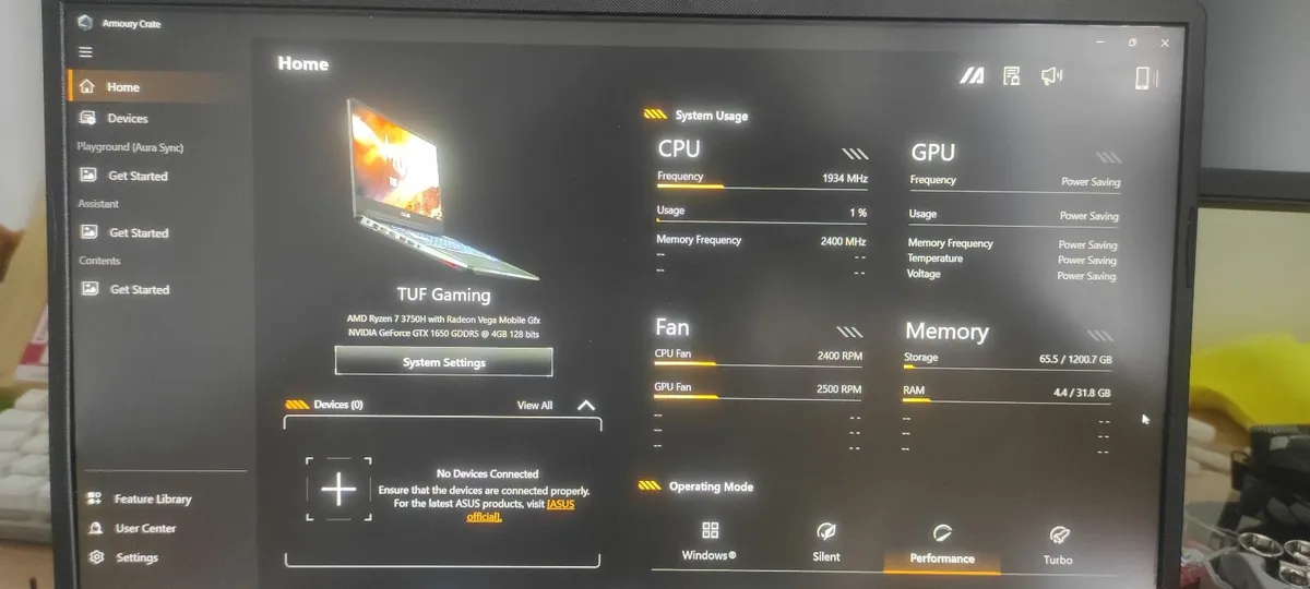 Laptop - asus tuf gaming fx505dt  , gtx 1650 - Image 3