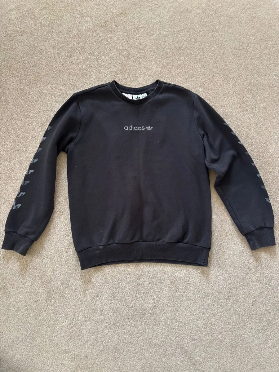 Adidas black sweatshirt age 13-14 - Image 3