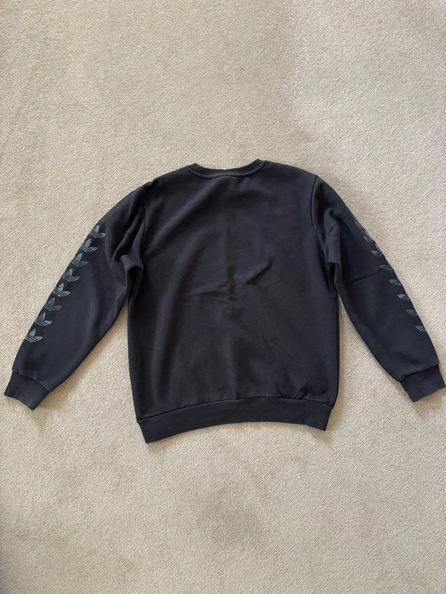 Adidas black sweatshirt age 13-14 - Image 4