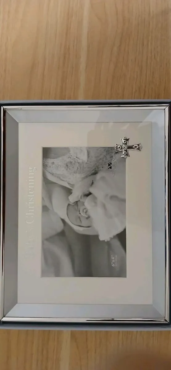Newgrange Baby Christening Phot Frame- unopened - Image 2
