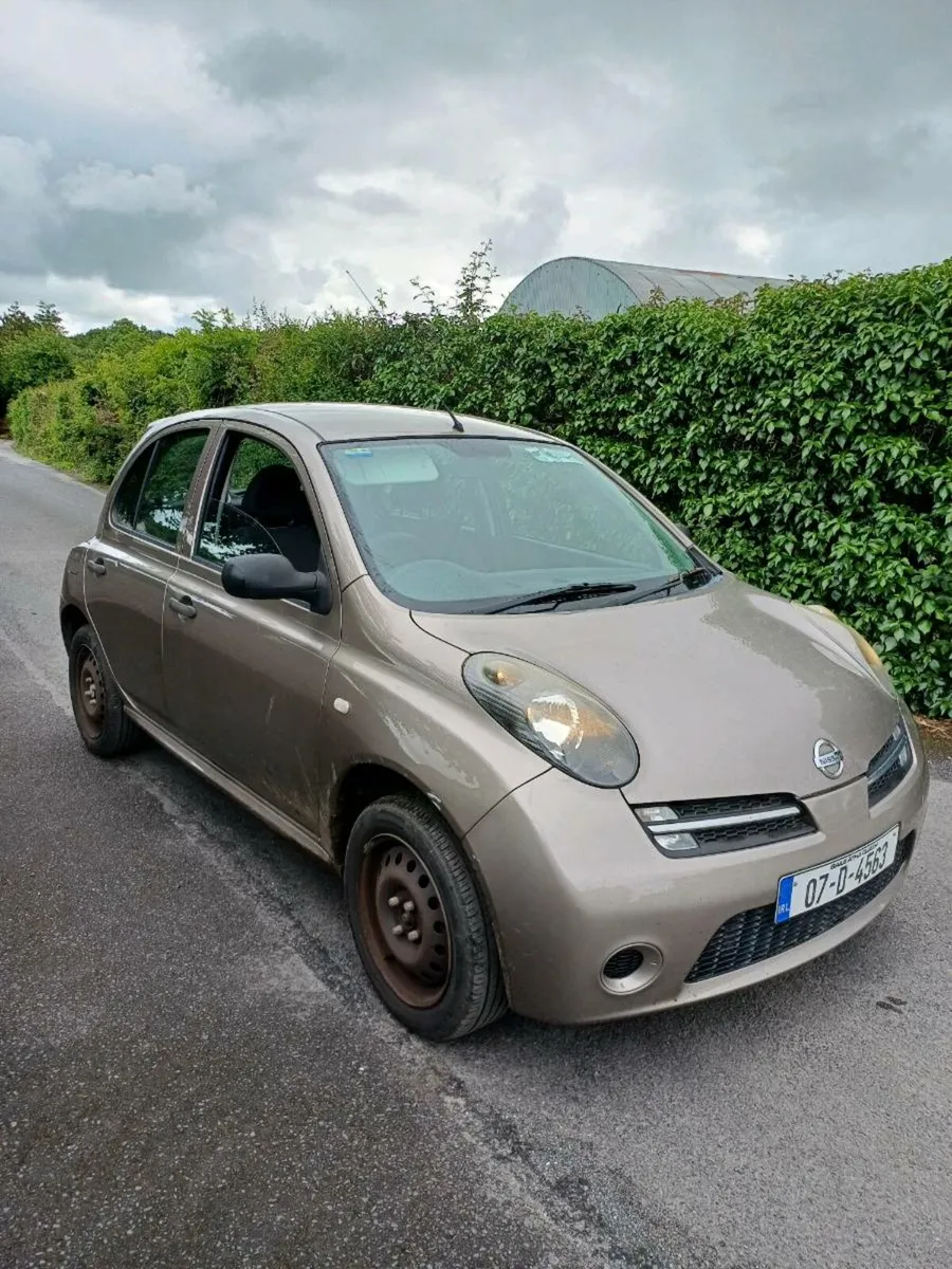 NISSAN MICRA 2007 ONLY 105KM NEW NCT 5/26 - Image 1