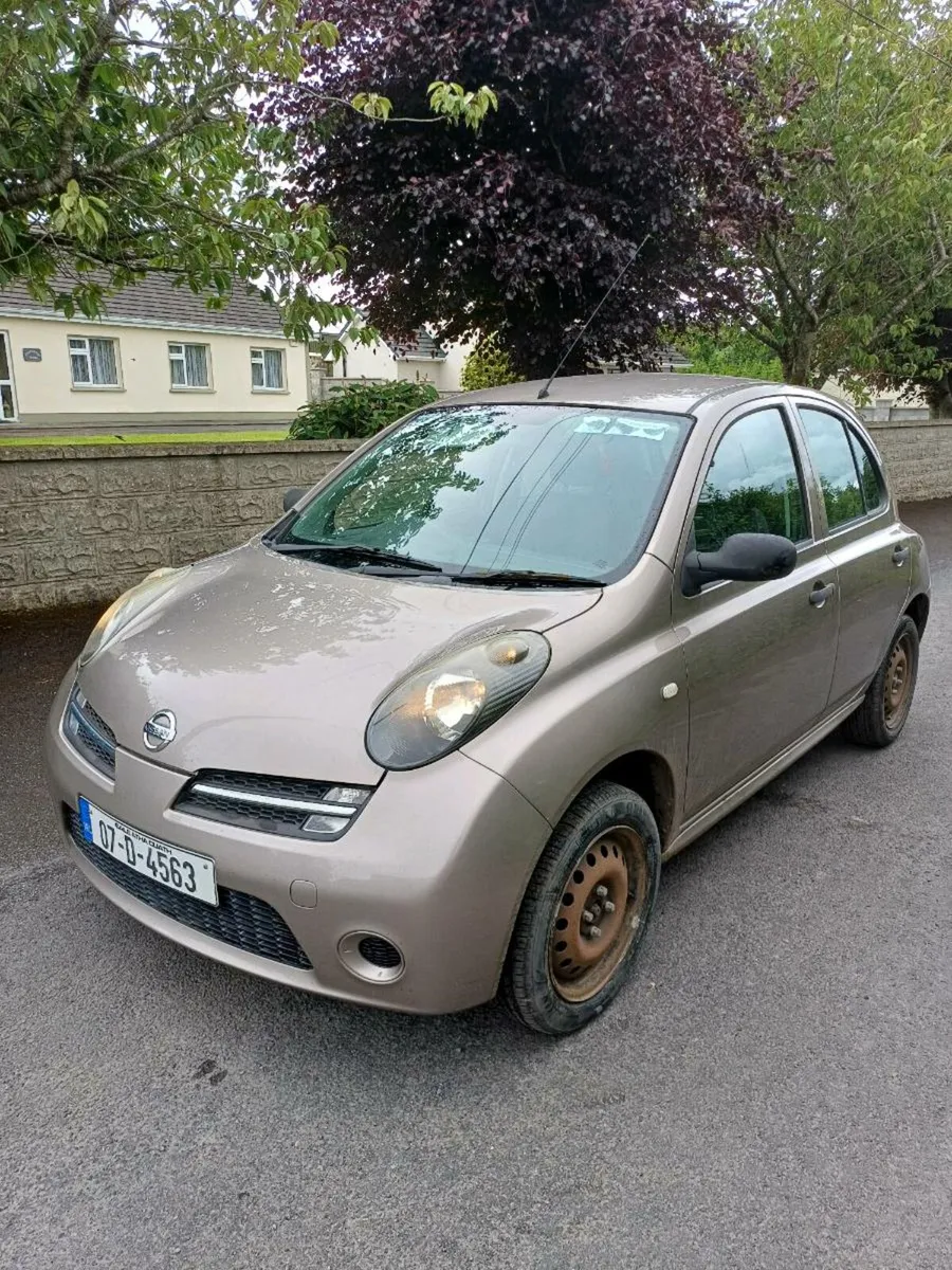 NISSAN MICRA 2007 ONLY 105KM NEW NCT 5/26 - Image 2