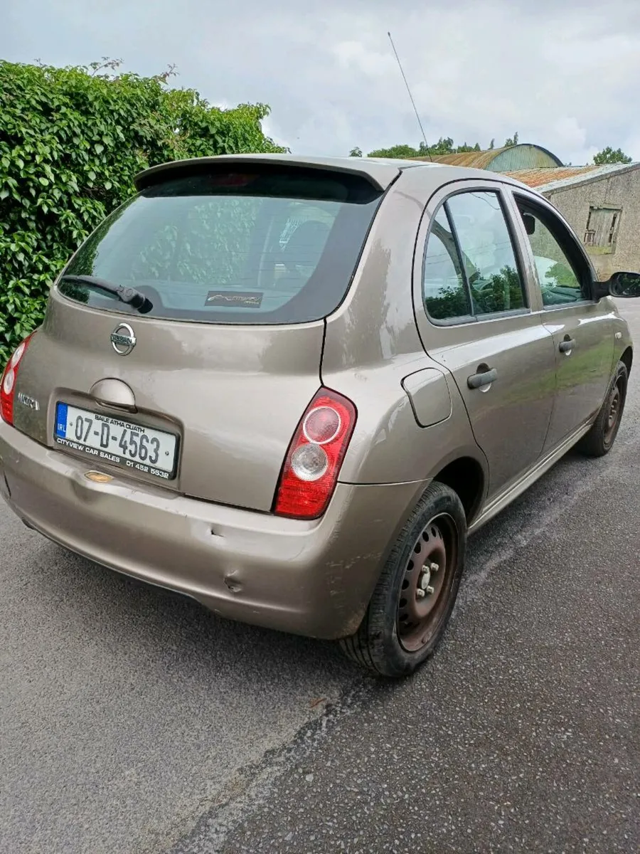 NISSAN MICRA 2007 ONLY 105KM NEW NCT 5/26 - Image 4