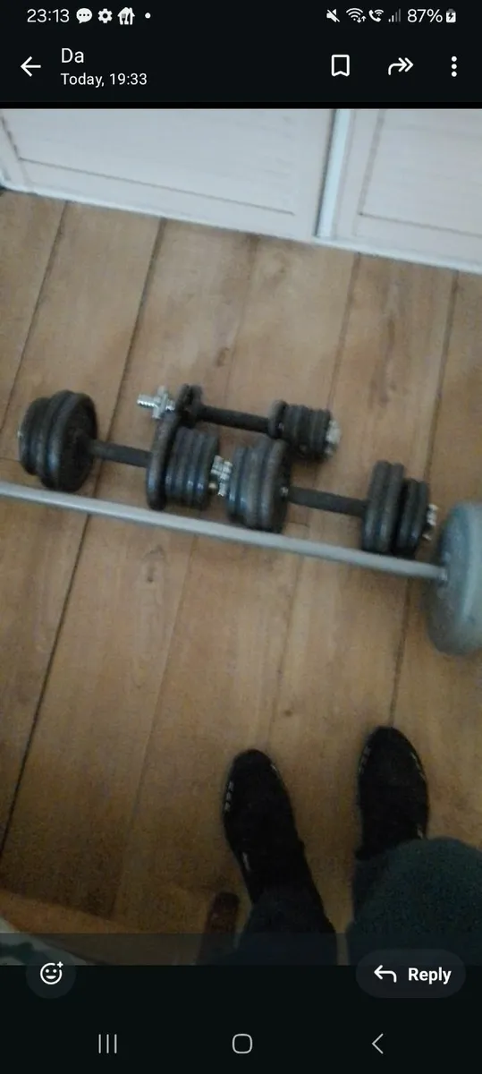 Barbell and dumbells - Image 1