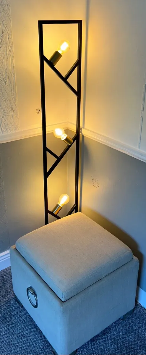 storage stool table tray - Image 2