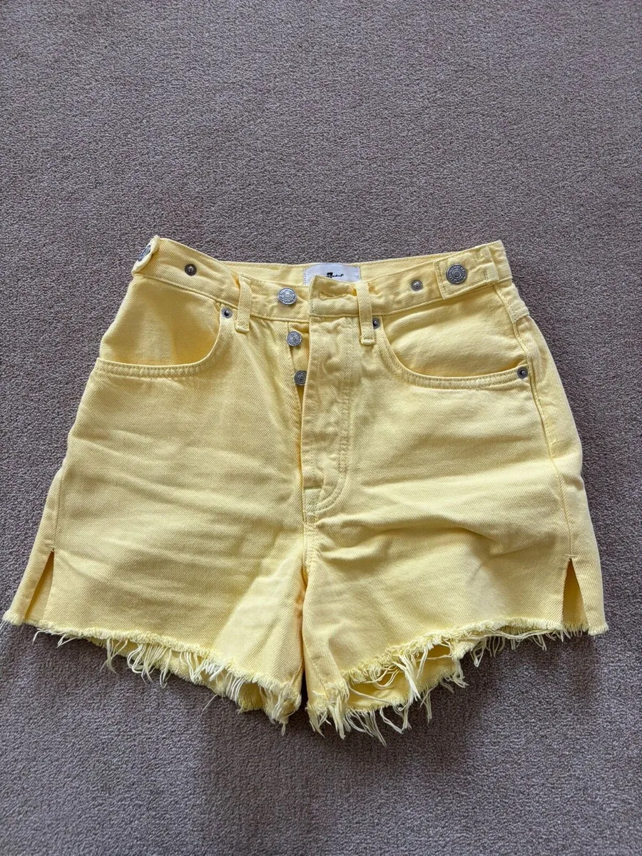 7 for all Mankind yellow shorts - Image 1