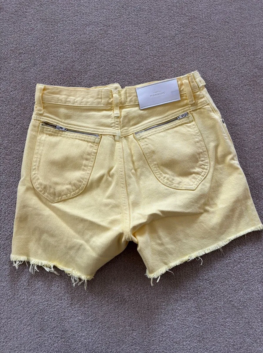 7 for all Mankind yellow shorts - Image 2
