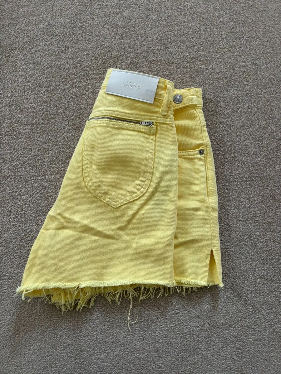 7 for all Mankind yellow shorts - Image 3