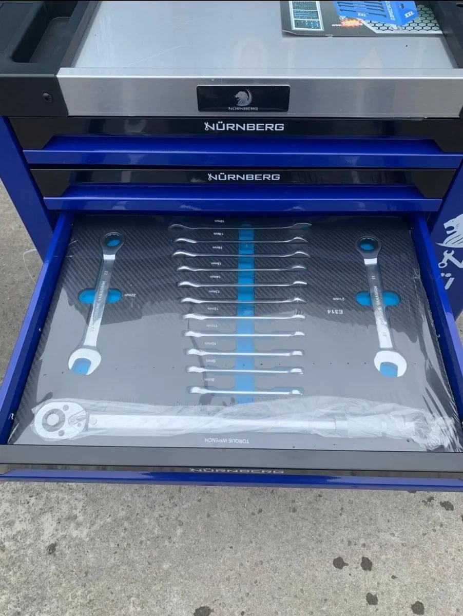 🔧🔩 ** Limited Edition 7-Drawer Toolbox with Full - Image 4