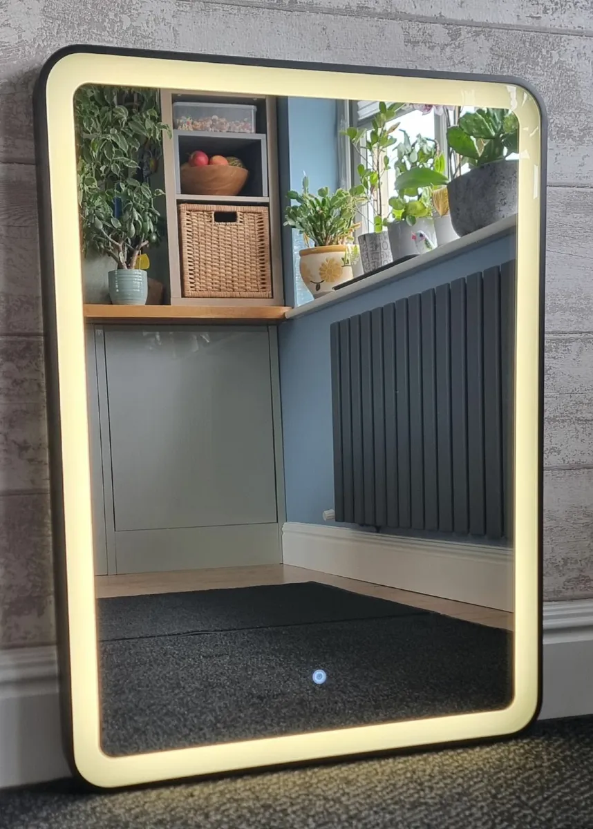 LED Bathroom Mirror 60x80cm - Image 1