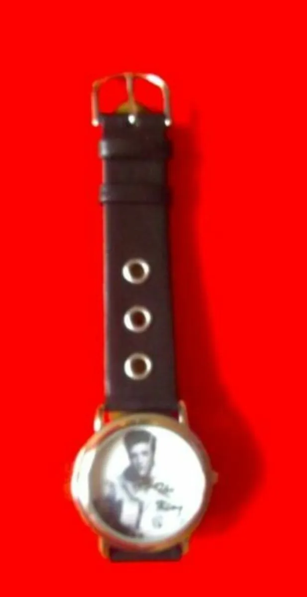 ELVIS -The Collectors Watch and guitar case - Image 2