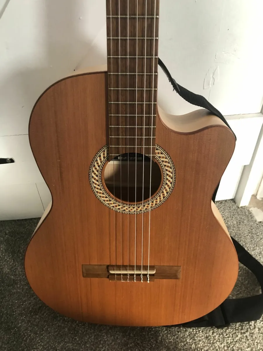 Electro accoustic classical guitar Juan Salvador - Image 1