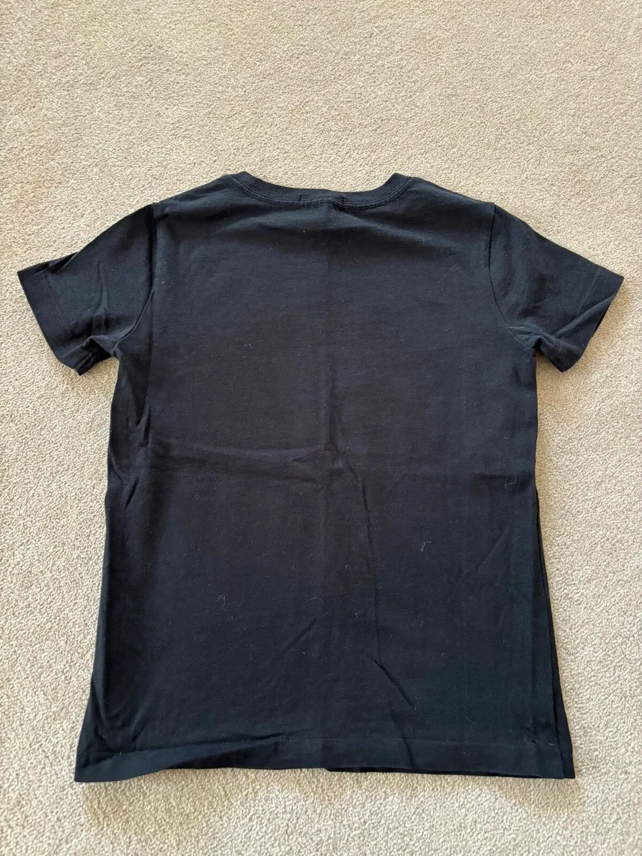 Ralph Lauren black T-shirt age 6-7 - Image 2