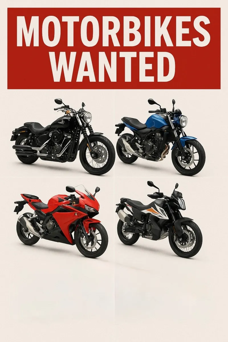 Motorbikes w&anted all makes any condition - Image 2