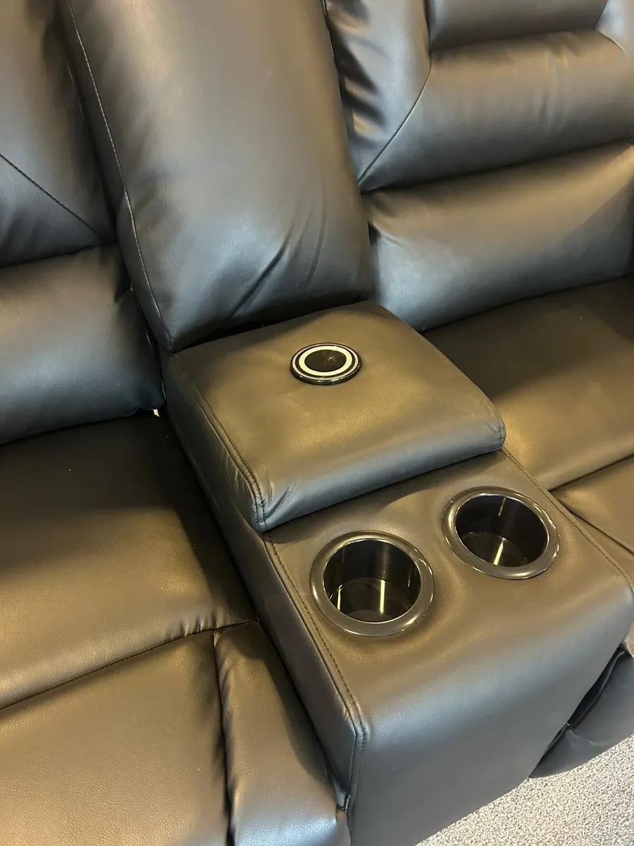 New leather electric all recliner sofa - Image 3