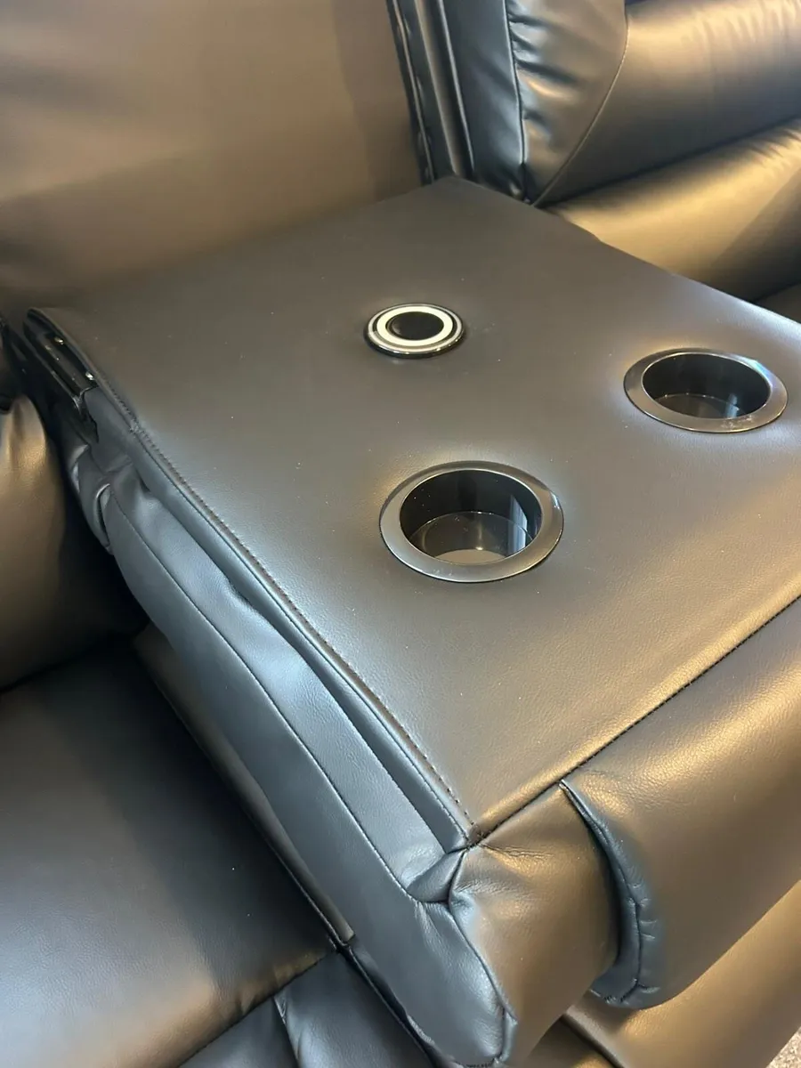 New leather electric all recliner sofa - Image 4