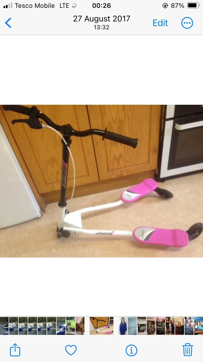 Childrens scooter