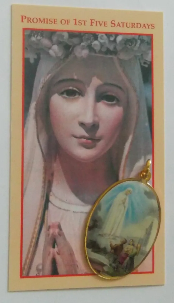 Fatima Medal / Key Ring,.. Free Post - Image 3