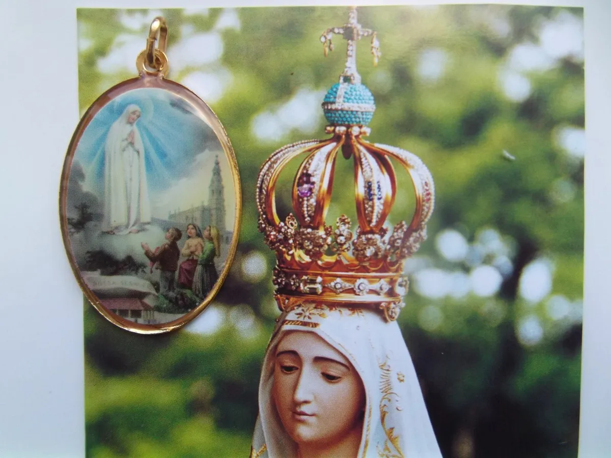 Fatima Medal / Key Ring,.. Free Post - Image 4