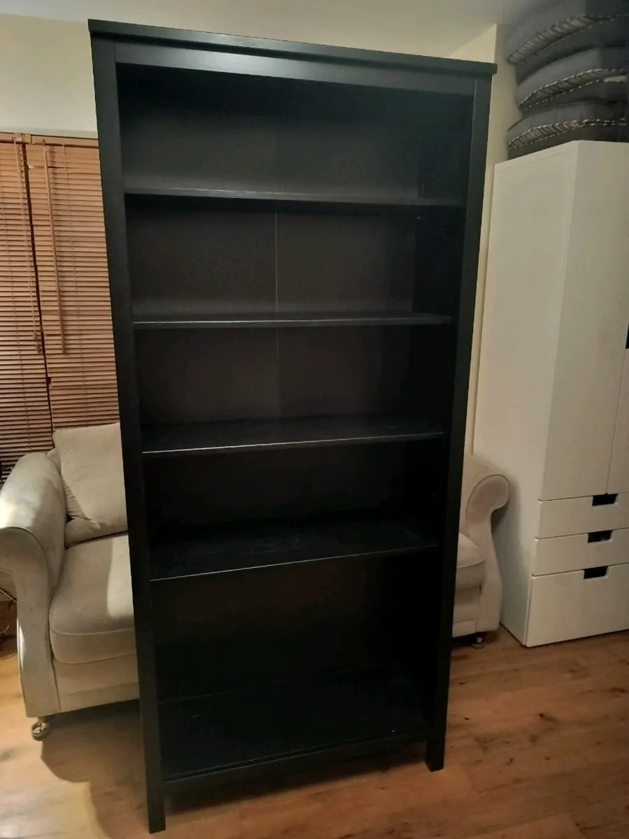 Bookcase Hemnes black-brown